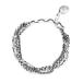 HARIM - обод TRIPLE CHAIN BRACELET / Triple цепь браслет HRC014 серебряный 925 серебряный пара подарок унисекс мужской женский 