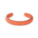 ITUAISitu лёд CHEVRE BANGLE (ORANGE)she-bru браслет orange стандартный товар браслет кафф коза кожа кожа подарок мужской женский Uni sek...