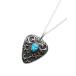 Lee Downey (�꡼�����ˡ�) Guitar pick pendant (turquoise) / ������ �ԥå� �ڥ����� �ͥå��쥹 (����������) ������ �ʥ���С�/������/����/�ɥ���/��
