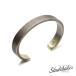 schu-do беж машина metal STUDEBAKER METALS Thompson Cuff ( Brass / Work Patina ) тонн pson кафф латунь браслет стандартный товар браслет латунь латунь 