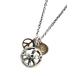 SunKu thank 39 Peace Necklace / SK-044 стандартный товар деталь колье подвеска серебряный латунь Gold красный бисер красный flat Japanese wakin серебряный мужской reti-...