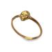 VERAMEATve Lamy toTiny Skull Ring / Thai колено Skull кольцо стандартный товар кольцо fa Ran ji Pinky череп .. латунь Gold тонкий латунь золотой пара kyu...