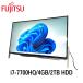 Fujitsu ESPRIMO FH77/B1 23.8 type полный HD i7-7700HQ/4GB/2TB HDD/Windows11/WPS Office установка Web камера б/у настольный персональный компьютер первый период установка settled 