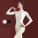  балет Leotard длинный рукав для взрослых балет сопутствующие товары костюм форма ba Rely na костюм Dance ballet сопутствующие товары урок надеты Leotard черный "теплый" белый 
