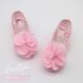  балетки ребенок Kids розовый балетки Junior девочка начинающий предназначенный тренировка для цветок парусина ткань впервые балет Cross резина розовый 16.0cm~21.0cm