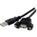 StarTech.com 91cm USB2.0ѥͥޥȷ֥ ѥͥޥUSB Aݡ(᥹) - USB Aݡ() US