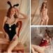  high leg Leotard ero pretty sexy bunny girl uniform meido cosplay fancy dress Event costume .. underwear baby doll 