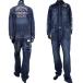  Vanson vanson Denim комбинезон мужской индиго A NVAO-301 MCF
