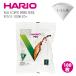 ϥꥪ HARIO V60 ڡѡե륿 01W 100 VCF-01-100Wʥۥ磻ȡ
