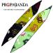 ( предварительный заказ товар ) PROPA9ANDA Pro pa gun da[DRA-69 MULTI BANDANNA] переделка мульти- van da Nascar f напульсник чёрный черный зеленый зеленый мир рисунок иероглифы дракон дракон Dragon 