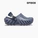  Crocs baby eko - сабо CROCS TODDLER ECHO CLOG STORM 208191 4EA сандалии to гонг - темно-синий sapo легкий младенец обувь 