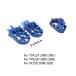 Motorcycle FootPeg And Step Plate For YAMAHA TTR125 2000-2004 TTR250 2000-2006 XT250 2008 2009 2010 2011 2012 2013 2014-2021