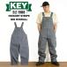  ключ KEY Hickory полоса bib комбинезон 273-47 мужской 30-46 дюймовый рабочая одежда рабочая одежда комбинезон 12 унция 