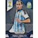 2014Panini Prizm ƣɣƣ World Cup Soccer 쥮顼 007 Pablo Zabaleta ѥ֥Х쥿 (를)