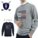  Tommy Hilfiger Golf TOMMY HILFIGER GOLF большой флаг вырез лодочкой свитер THMA459 серый темно-синий Golf одежда Yoshida super выгода вязаный 