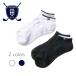 TOMMY HILFIGER GOLF Tommy Golf мужской короткие носки хлопок модель [ мужской ] THMB4SFM белый темно-синий антибактериальный дезодорация . пот скорость . Yoshida super выгода почтовая доставка соответствует 