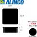  Alinco полимер колпак терраса стойка для 2 штук ввод / пакет размер :60×60mm для черный номер товара BA365K2 * всего 33000 иен бесплатная доставка 