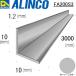  Alinco и т.п. сторона угол ( угол ) 1 шт. размер :10×10×1.2mm / длина :3000mm серебряный ( блеск .) номер товара FA200S3 * всего 33000 иен бесплатная доставка 
