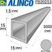  Alinco угол труба 1 шт. размер :15×15×1.5mm/ длина :3000mm серебряный ( блеск .) номер товара FB202S3 * всего 33000 иен бесплатная доставка 