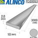  Alinco flat bar 1 шт. размер :10×2.0mm длина :3000mm серебряный ( блеск .) номер товара FD200S3 * всего 9 тысяч иен и больше бесплатная доставка 