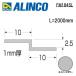  Alinco metal молдинг aluminium осушитель Z type размер :19×3.5×1.0mm длина :2000mm серебряный ( блеск удаление прозрачный ) номер товара FM184SL * всего 33000 иен бесплатная доставка 