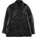  б/у одежда Real Leather кожа пальто Британия производства мужской XL соответствует /eaa487468