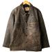  б/у одежда STOCKERPOINT кожа пальто мужской XL соответствует Vintage /eaa566372