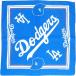  б/у одежда 90 годы MLB LOSANGELES DODGERS Los Angeles doja-z общий рисунок бандана Vintage /gaa005615