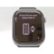�y���ÁzApple Watch Series11 46mm GPS �X�y�[�X�O���C�A���~�j�E���P�[�X/�u���b�N�X�|�[�c�o���h (S/M) MEV04J/A�y�l���w�O�z�ۏ؊��ԂP�����y�����NA�z
