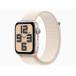 [ не использовался ]Apple Apple Watch SE2 44mm GPS Star свет aluminium кейс / Star свет спорт петля MRE63J/A[ Kashiwa ] гарантийный срок 3 месяцев 