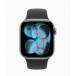 �y���g�p�zApple Apple Watch Series11 46mm GPS �X�y�[�X�O���C�A���~�j�E���P�[�X/�u���b�N�X�|�[�c�o���h (S/M) MEV04J/A�y�F�c��z�ۏ؊��ԂR����