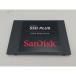 [ б/у ]SanDisk SSD PLUS(SDSSDA-2T00-J26) 2TB/SSD/6GbpsSATA[ Kawasaki станция передний ] гарантийный срок 1 неделя 