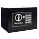  электронный сейф 6L для бытового использования маленький размер для бизнеса a4 файл соответствует с цифровой клавиатурой сейф противоугонное цифровой клавиатура срочный ключ . разблокировка 