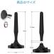 �n�f�W �����A���e�i HDTV �e���r�A���e�i �����x UHF VHF�Ή� �ԍ�  5���P�[�u�� USB�� �֘A�摜2