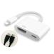 iPhone HDMI �ϊ��A�_�v�^ AV�A�_�v�^ ���C�g�j���O �ϊ��P�[�u�� HDMI �ϊ��P�[�u���t�� �e���r