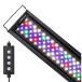  aquarium light aquarium lighting 45-60CM aquarium for aquarium light tropical fish light 7 color LED adjustment possibility new development daytime light . month light mode sliding type 5 -step brightness adjustment aquarium fish water plant rearing 