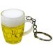  food sample key holder beer surface white key holder raw beer full turn figure miniature japanese . earth production Home stay. souvenir beer jug free shipping 