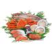 подарок на Bon Festival 2026 морепродукты seafood подарок ..... краб-стригун ... нерка минтаевая икра ..... морепродукты гурман комплект внутри праздник . ответ . краб краб N120