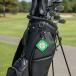  зеркальная полировка высококлассный Golf именная табличка скульптура название . сумка бирка брелок для ключа Golf маркер (габарит) caddy bag для с ремешком . металлический квадратный все тело дизайн 