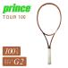  Prince Prince TOUR 100 Tour 100 бейсбол теннис ракетка 100 flat person дюймовый 310g состязание человек опытный человек предназначенный контроль Hold чувство скорость 16×18 7T35KJ