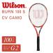 Wilson Wilson BURN 100S CV CAMO теннис ракетка бейсбол 100 дюймовый 300g вращение вращение .. type соревнование часть .18×16 WRT7416202