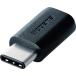  Elecom USB2.0 изменение адаптер (typeC-microB женский ) черный TB-MBFCMADBK