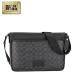  Coach COACH dist likto Cross сумка "body" CY824 QBMI5 2025 AW уголь signature парусина чёрная кожа 