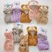  Duffy костюм мульт-героя младенец ребенок пальто baby обратная сторона ворсистый mo Como ko животное костюм мульт-героя baby Kids зимний костюм празднование рождения подарок 