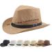  straw hat Hawaii men's soft hat large size small size business gentleman casual summer spring autumn gift present black khaki white 