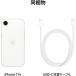 ��Apple�������KSIM�t���[ iPhone17e 256GB �z���C�g  MHRP4J/A A3575 �V�i���J�� �{��eSIM��p�[����9H�d�x�����K���X�t�B�����Ɠ����P�[�X�v���[���g �֘A�摜1