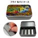  fly кейс шерсть шероховатость кейс 327 fly box шерсть шероховатость box aluminium искусственная приманка рыбалка рыболовная снасть 