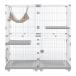  кошка клетка кошка клетка 2 уровень широкий проект свободный комбинация tray имеется кошка дверь имеется гамак имеется большой кошка мера ощущение роскоши The Aristocats house кошка house 