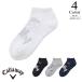  Callaway Golf лодыжка носки c25293201(FREE: женский ) Callaway Callaway 2025 осень-зима почтовая доставка 