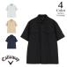  распродажа /30%OFF Callaway Golf одежда -3*C.... полный открытый рубашка с коротким рукавом c26134122(M/L размер : мужской ) Callaway 2026 весна лето почтовая доставка 